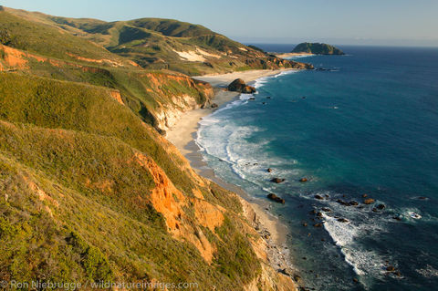 The Point Sur Lighthouse from the Hurricane Point