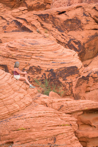 Visitors, Valley of Fire State Park, Nevada