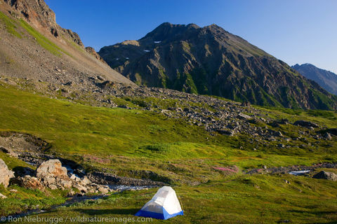 Camping on Mount Marathon