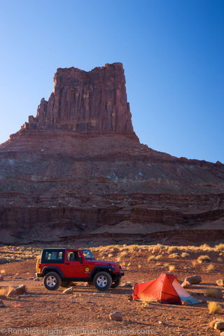 Camping along the White Rim Trail 