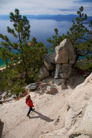 Hiking Flume Trail