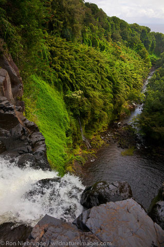 Makahiku Falls , near Hana, Maui, Hawaii