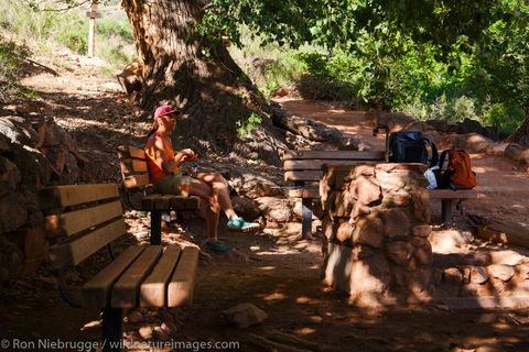 Hikers at Indian Garden