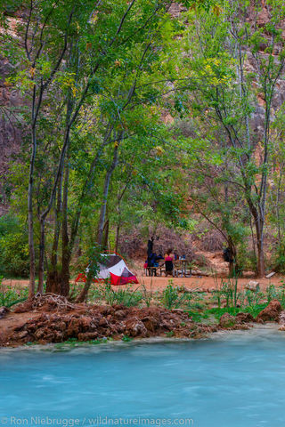 Camping near Havasu Fall, Arizona