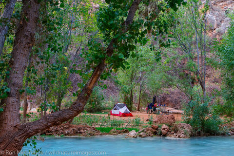 Camping near Havasu Fall, Arizona