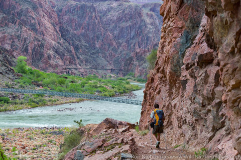 Backpackers Bright Angel Trail