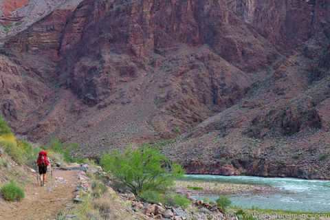 Backpackers Bright Angel Trail