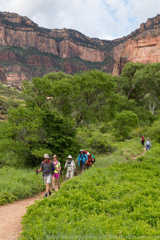 Hiking Bright Angel Trail