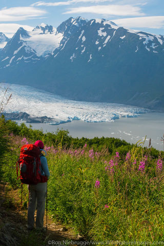 Backpacking on Spencer Glacier Trail