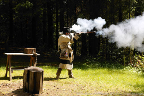 Fort Clatsop Musketloading Demonstration