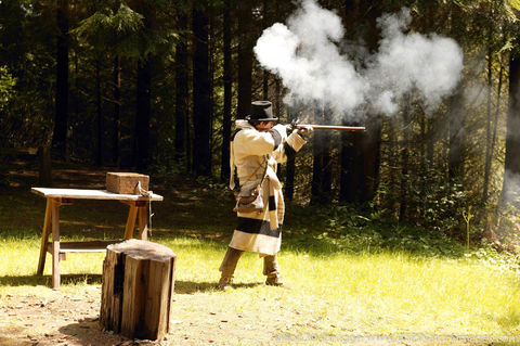 Fort Clatsop Musketloading Demonstration