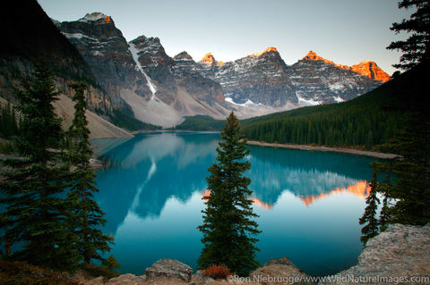 Moraine Lake and the Valley of the Ten Peaks