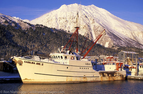 AK, Ak., Alaska, Alaskan, America, American, Americas, Boat Harbor, Carolina Girl, Carolina Girl II, Kenai Peninsula, Niebrugge...