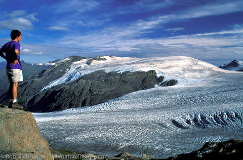 Hiker (Ron) Harding Icefield