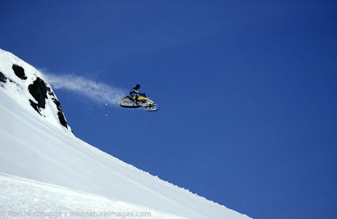 Snowmachine Lost Lake - Jake