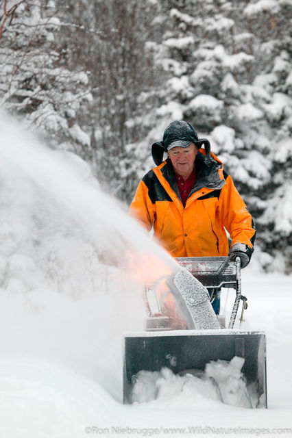 Snowblowing
