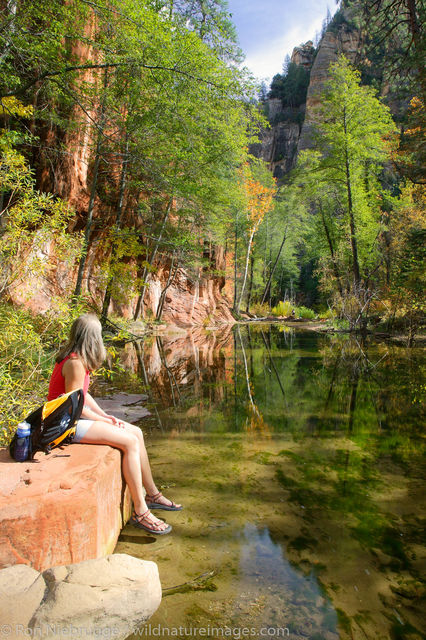 West Fork of Oak Creek trail