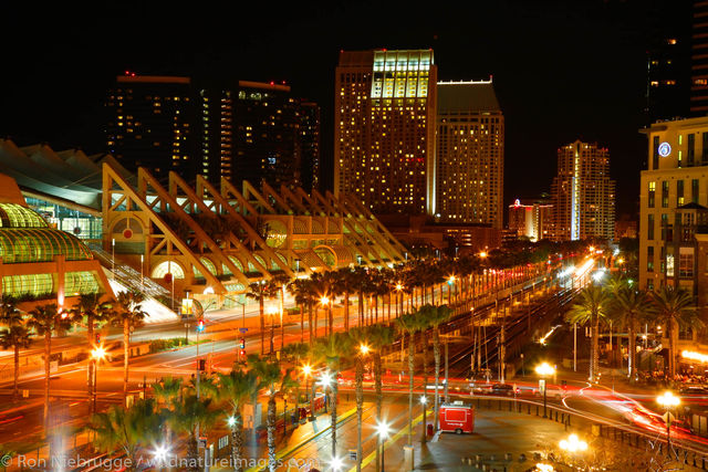 San Diego Convention Center and the Gaslamp District
