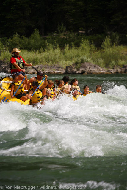 Whitewater rafting