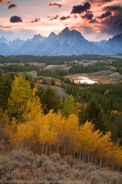 The Tetons in Autumn