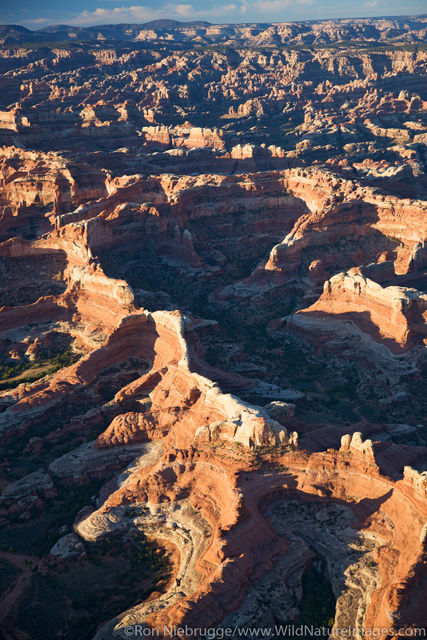 Aerial Canyonlands National Park