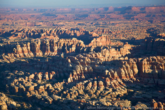 Aerial Canyonlands National Park