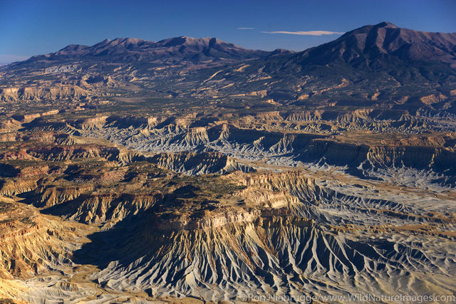 Aerial Capitol Reef National Park