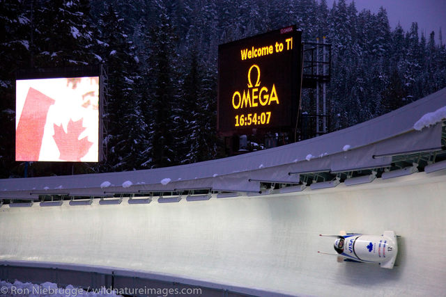 bobsled, Whistler, Canada
