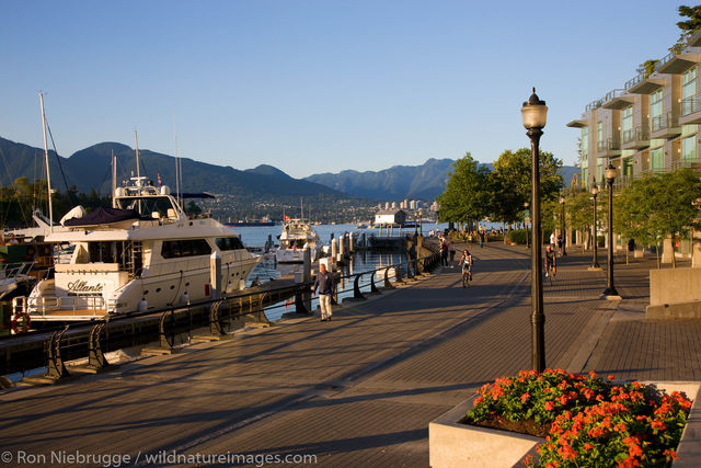 Walkway along the waterfront