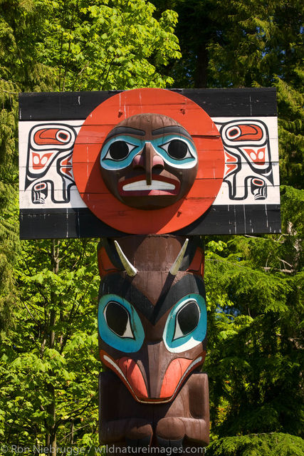 Totem Poles in Stanley Park
