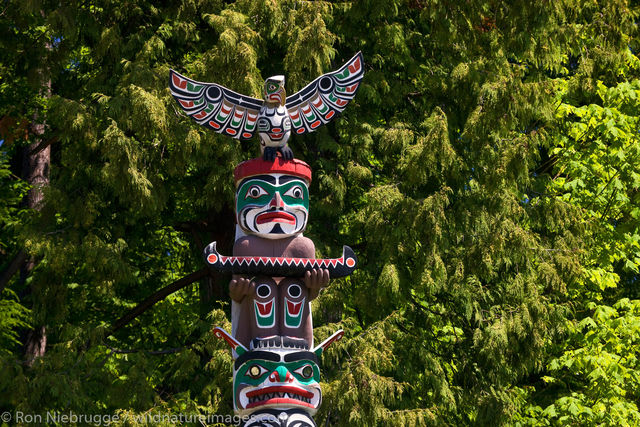 Totem Poles in Stanley Park
