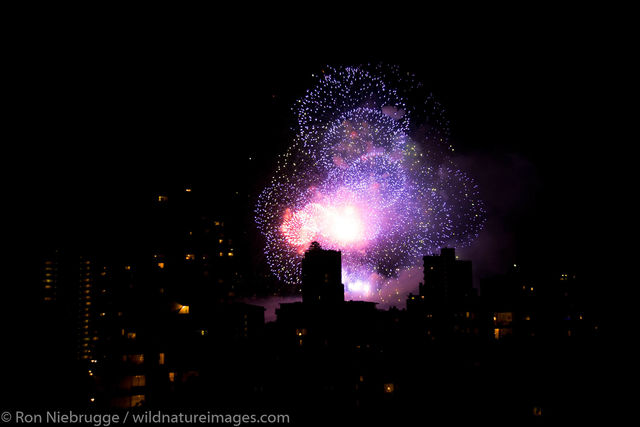 Fireworks, Vancouver, Canada