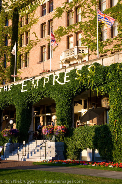 The historic Empress Hotel