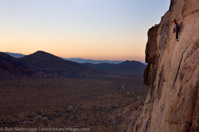 Rock Climbing, Joshua Tree National Park