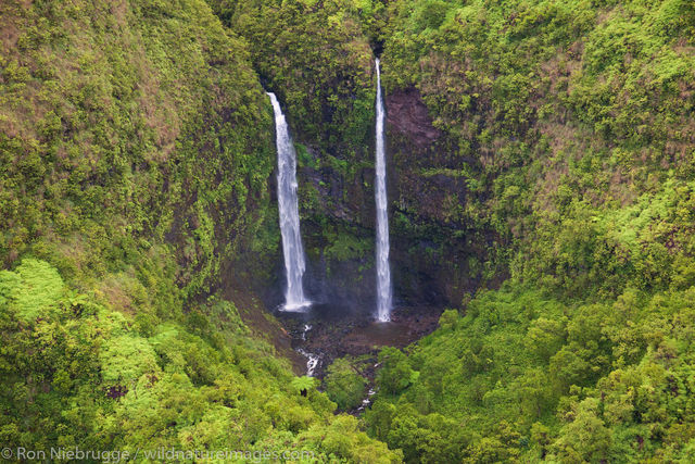 waterfalls, Kauai, Hawaii