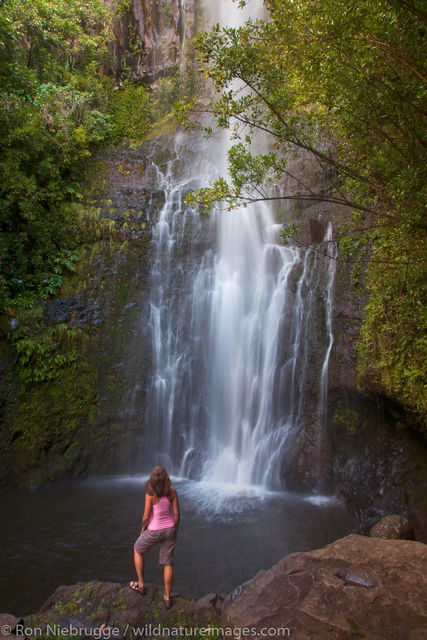 Wailua Falls, near Hana, Maui, Hawaii