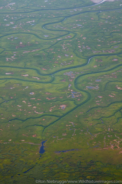 Aerial of Cook Inlet