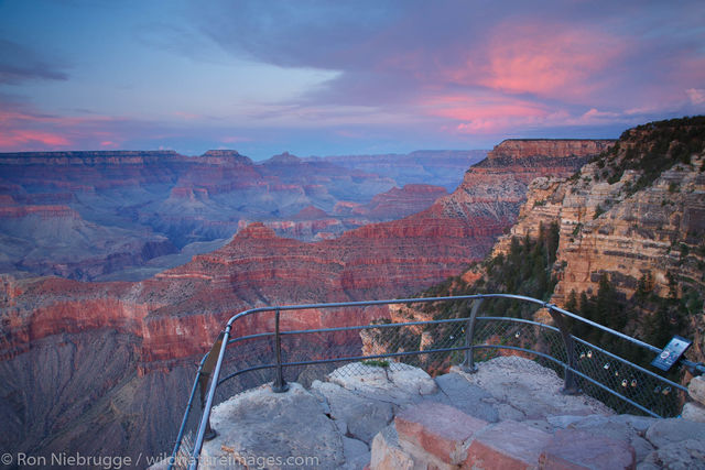 Yavapai Point at sunset