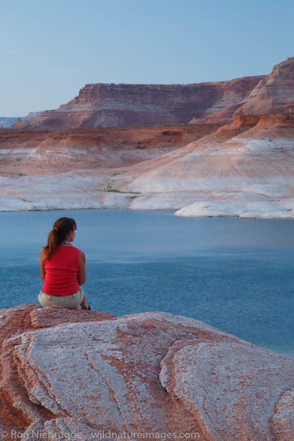 Visitor at Lake Powell