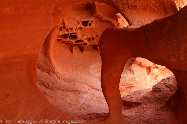 Red rock cave