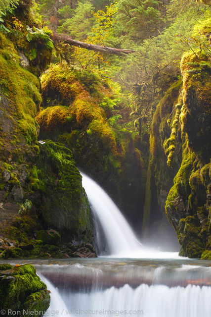 Waterfall near Girdwood, Alaska