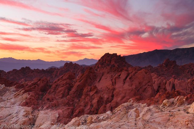 Sunrise over Silica Dome-Fire Canyon