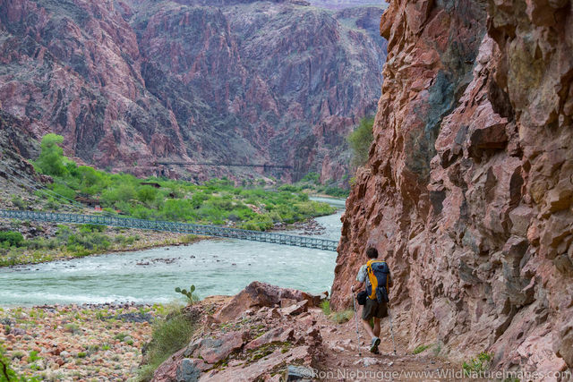 Backpackers Bright Angel Trail