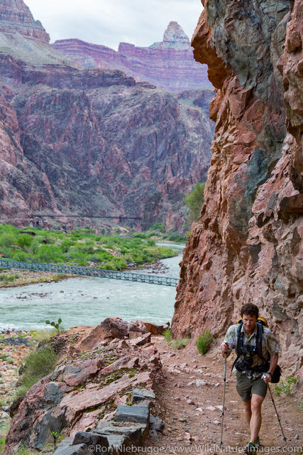 Backpackers Bright Angel Trail