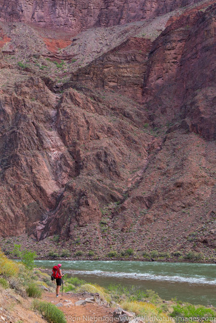 Backpackers Bright Angel Trail