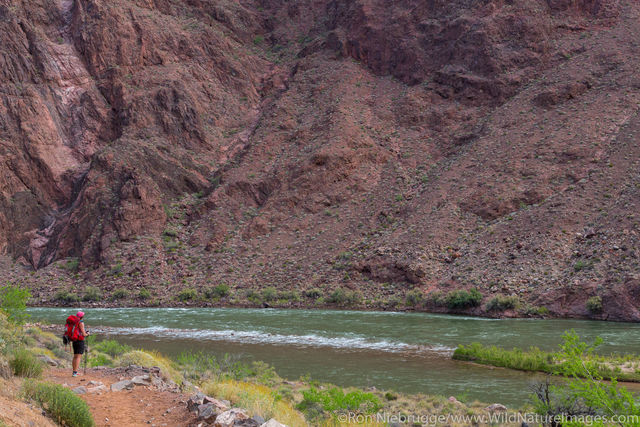 Backpackers Bright Angel Trail
