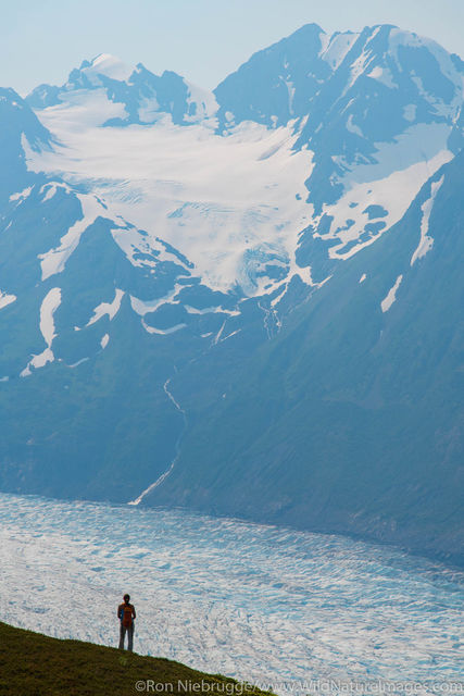 Hiking Spencer Glacier