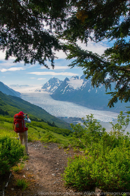 Backpacking on Spencer Glacier Trail