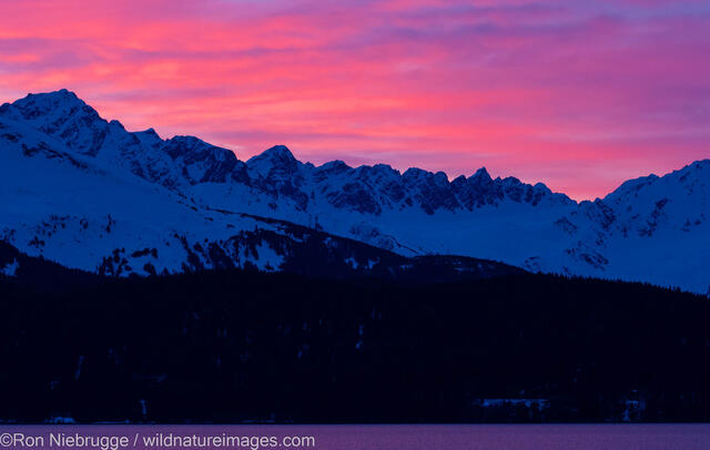 Sunrise in Alaska