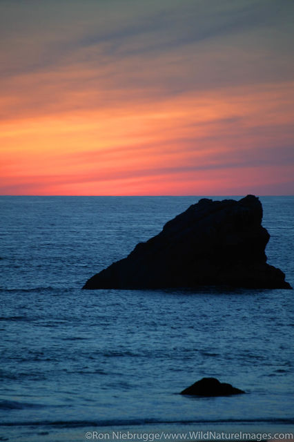 Harris Beach Sunset